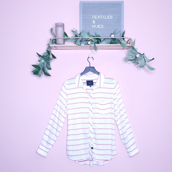 Rails Rocsi Button Down Striped Top - Picture 3 of 15